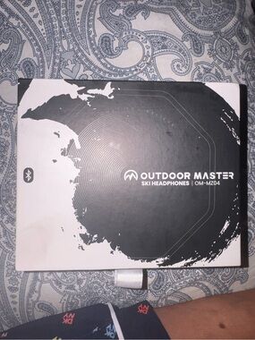 Outdoor Master Ski Headphones OM-MZ04 - Black & White